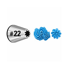Wilton #22 Open Star Tip