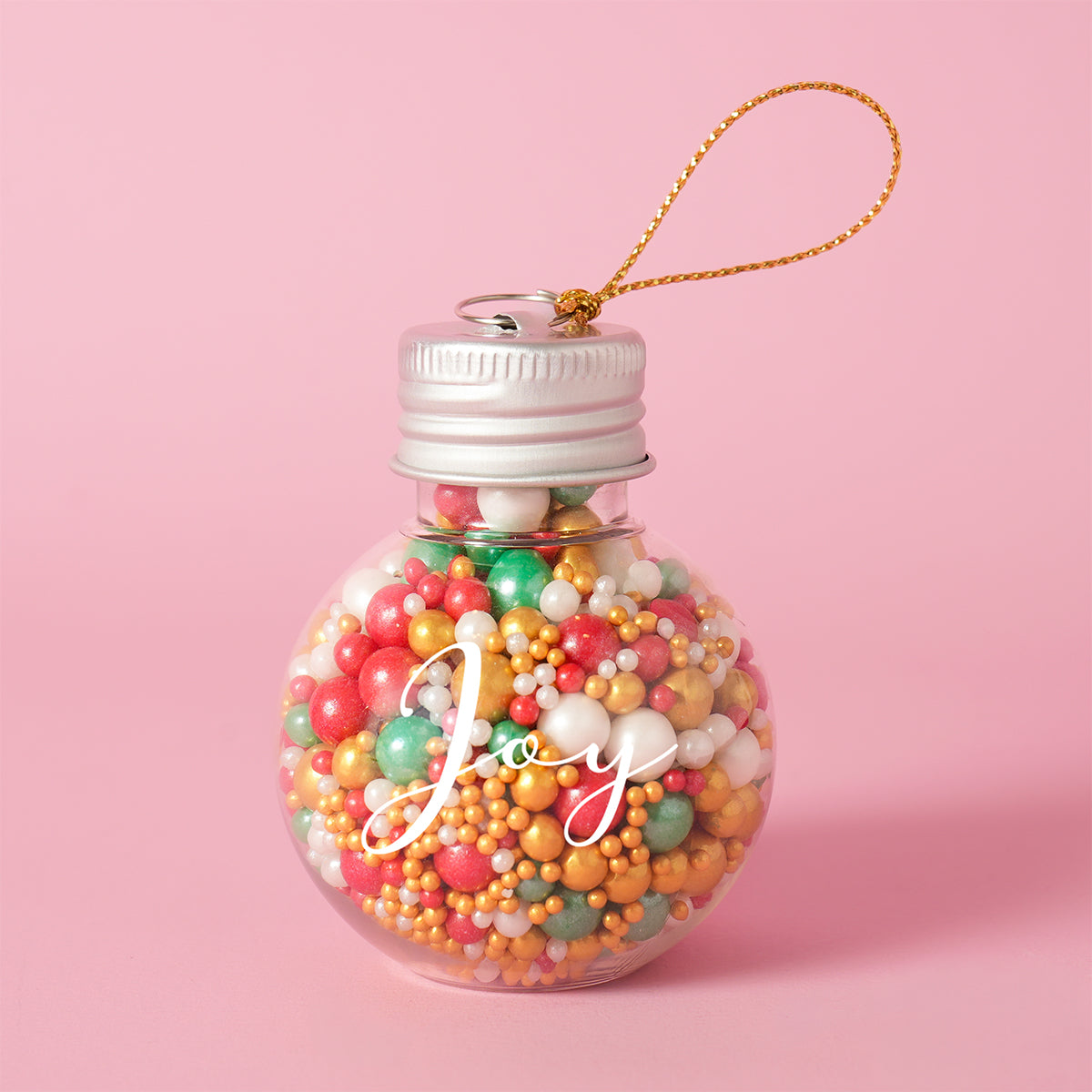 Yuletide Mix Sprinkle Orb Decorations