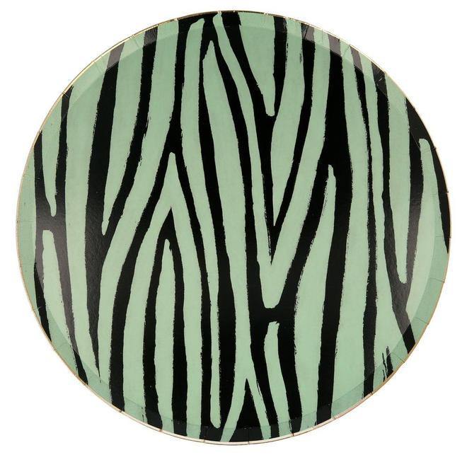 Safari Animal Large Plates 8pk