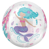 Shimmering Mermaid Orbz Balloon - The Party Room