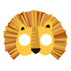 Safari Masks 8pk - The Party Room