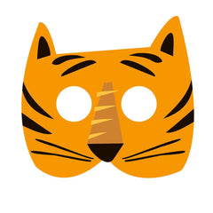 Safari Masks 8pk - The Party Room