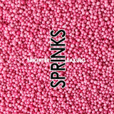 Pink Nonpareils Sprinkles - The Party Room