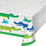 Alligator Party Table Cover - The Party Room