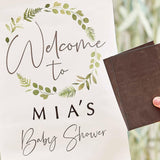 Customisable Baby Shower Welcome Sign - The Party Room