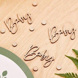 Botanical Baby Wooden Baby Confetti - The Party Room