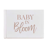 Rose Gold And Blush Baby Shower Guest Book - The Party Room