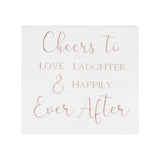 Botanical Happily Ever After Wedding Napkins 16pk - The Party Room
