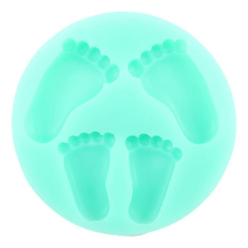 Baby Feet Silicone Mould - The Party Room
