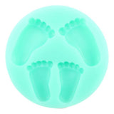 Baby Feet Silicone Mould - The Party Room