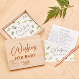 Botanical Baby Shower Advice Cards and Keepsake Box - The Party Room