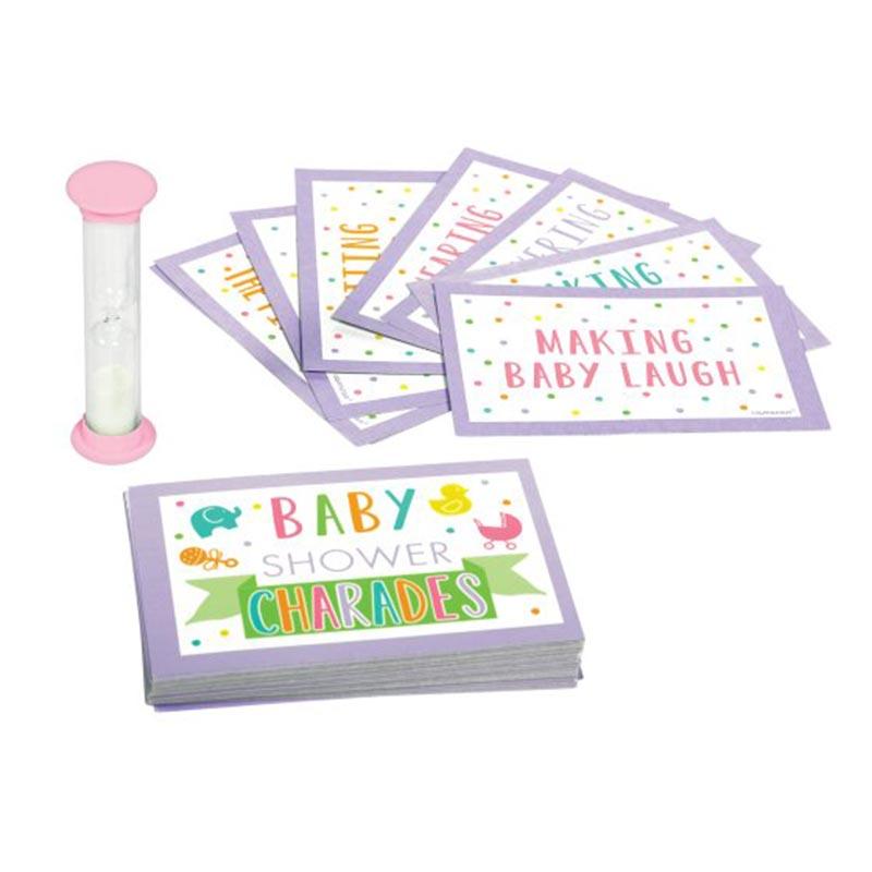 Baby Shower Charades Game - The Party Room