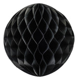 Black Honeycomb Balls 35cm - The Party Room