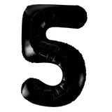 Black Giant Foil Number Balloon - 5 - The Party Room