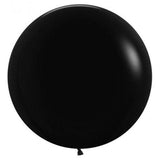 Large 90cm Black Balloons - The Party Room