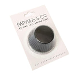 Black Foil Baking Cups 50pk - The Party Room