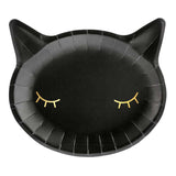 Black Cat Plates 6pk