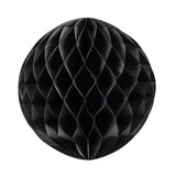 Black Honeycomb Balls 25cm - The Party Room
