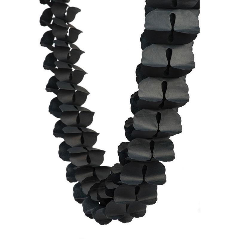 Black Honeycomb Garland - The Party Room