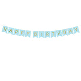 Blue Happy Birthday Banner - The Party Room