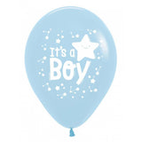 Pastel Blue It's A Boy Baloons - The Party Room