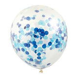 Confetti Balloons - Blue - The Party Room