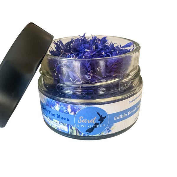 Blue Edible Flowers Baking Supplies NZ The Party Room