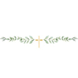 Botanical Cross Garland