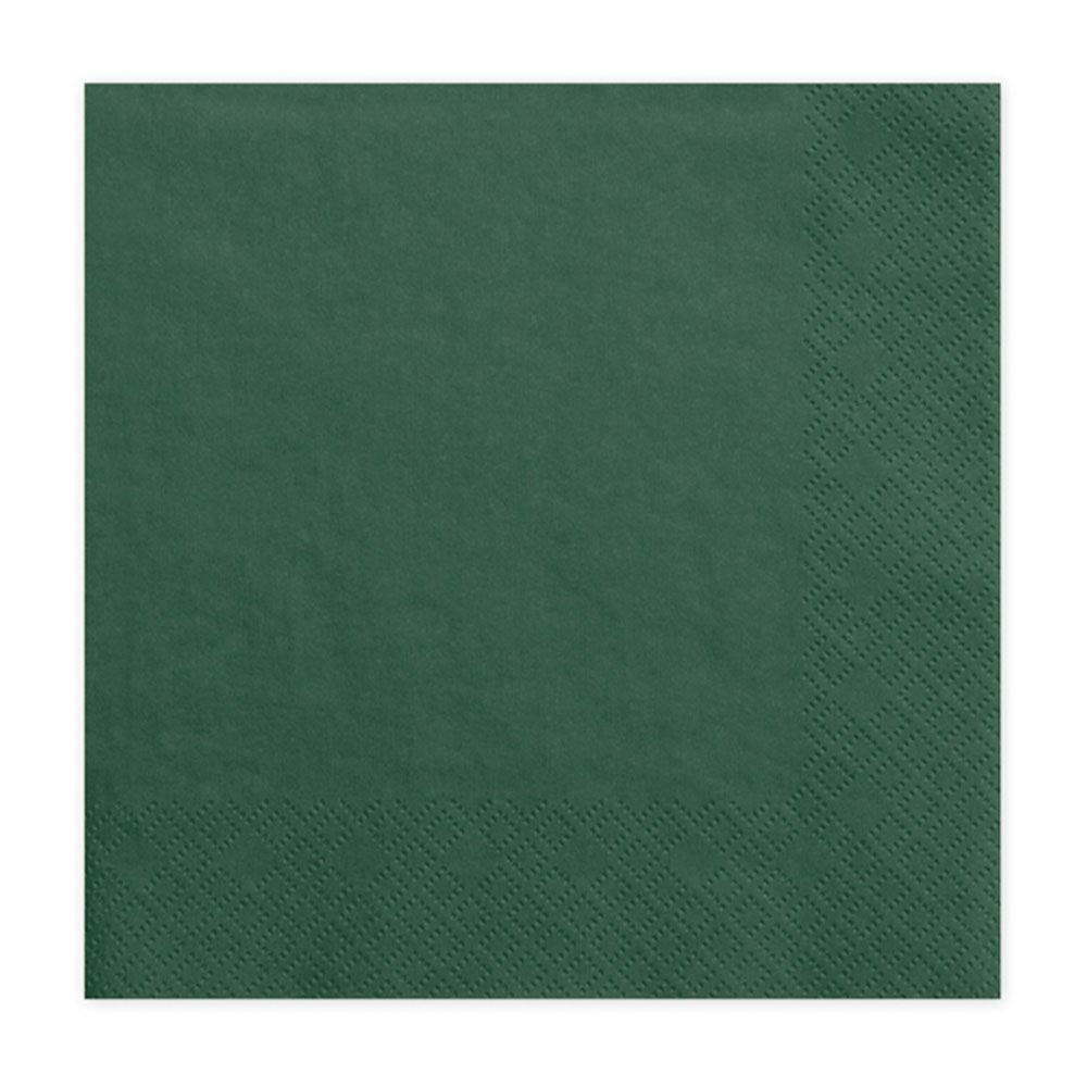 Bottle Green Napkins 20pk - The Party Room
