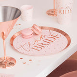 Team Bride Hen Party Plates 8pk - The Party Room