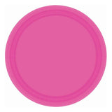 Bright Pink Plates (20 Pack) - The Party Room