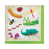Birthday Bugs Beverage Napkins 16pk - The Party Room