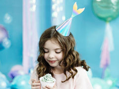 Mermaid Tail Iridescent Party Hats - The Party Room