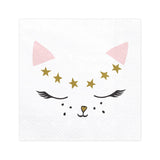Cat Napkins 20pk
