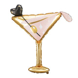 Jumbo Cocktail Glass Foil Balloon - The Party Room
