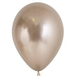Metallic Champagne Balloons - The Party Room