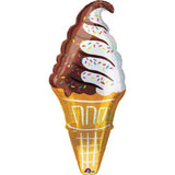 Jumbo Ice Cream Cone Foil Baloon - The Party Room