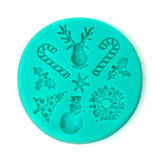 Christmas Icons Silicone Mould - The Party Room
