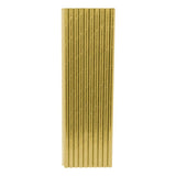 Gold Chrome Straws (20 Pack) - The Party Room