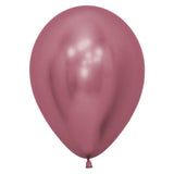 Metallic Pink Balloons