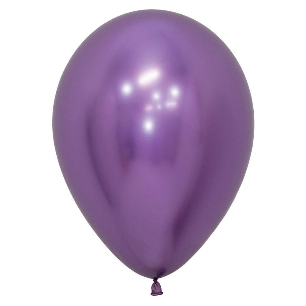 Metallic Violet Balloons - The Party Room