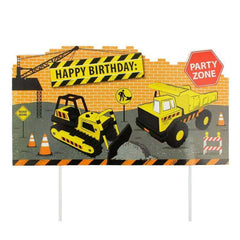 Construction Party Cake Topper - The Party Room