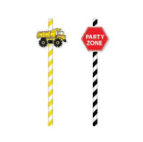 Construction Paper Straws - The Party Room