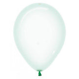 Crystal Pastel Green Balloons - The Party Room