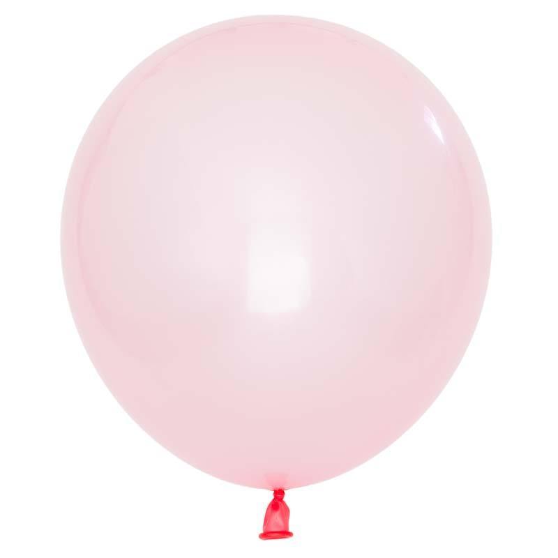 Crystal Pastel Pink Balloons - The Party Room