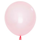 Crystal Pastel Pink Balloons