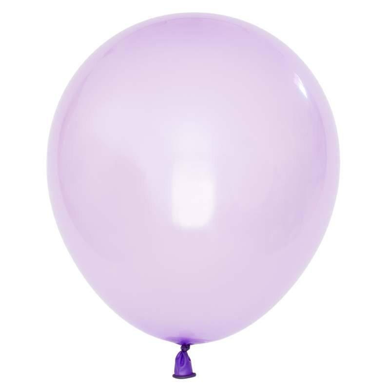 Crystal Pastel Lilac Balloons - The Party Room