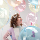 Blue Crystal Clearz Balloons - The Party Room