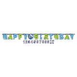 Shark Add-An-Age Happy Birthday Banner - The Party Room