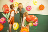Flower Tissuepaper Decoration 3pk - The Party Room